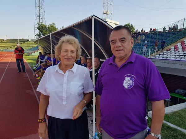10 ani de la moartea marelui Nicolae Dobrin, celebrați cu un meci demonstrativ la Pitești. Adi Mutu a făcut spectacol | FOTO