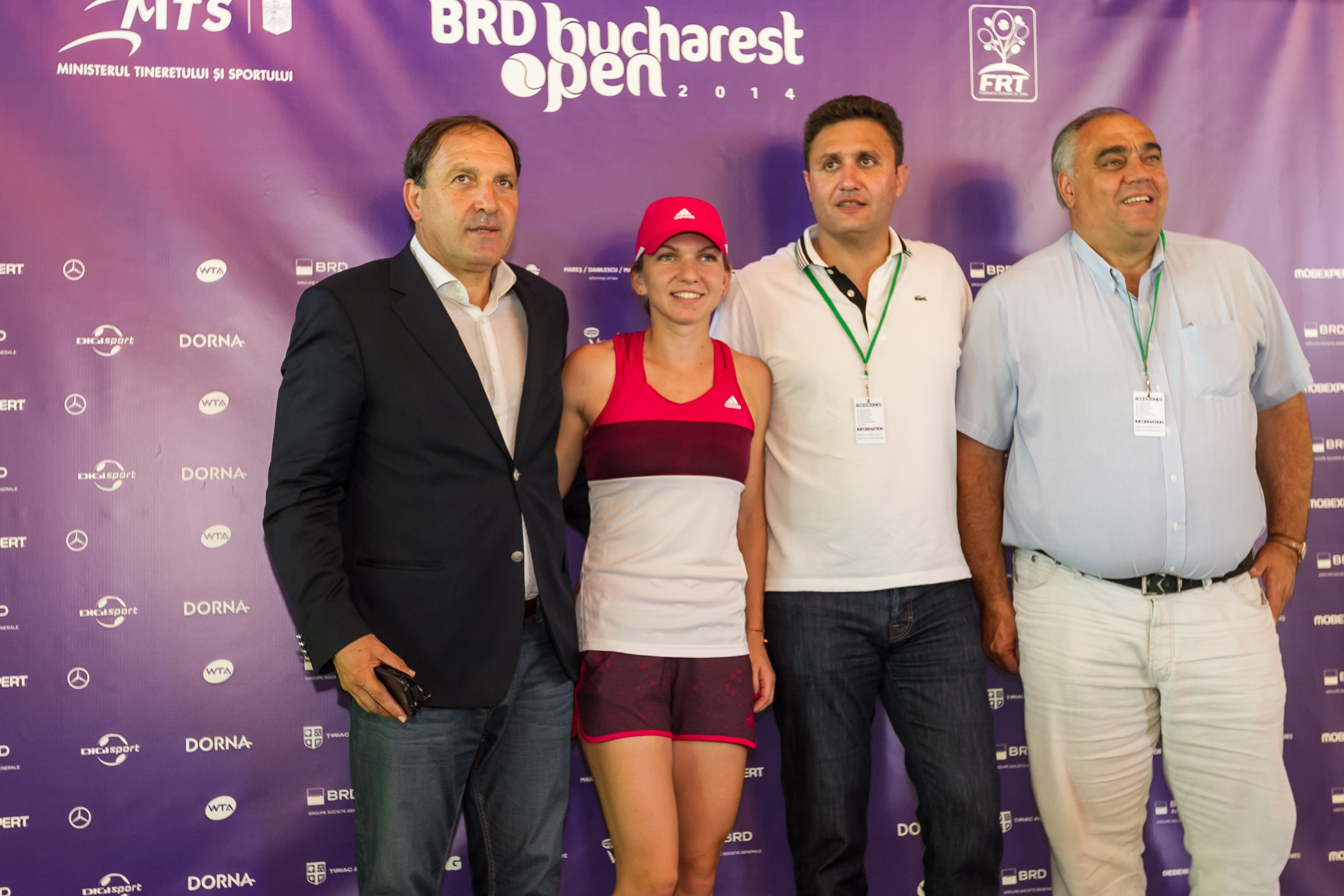 FOTO / Veşti mari de la BRD Bucharest Open! Halep este complet refăcută!