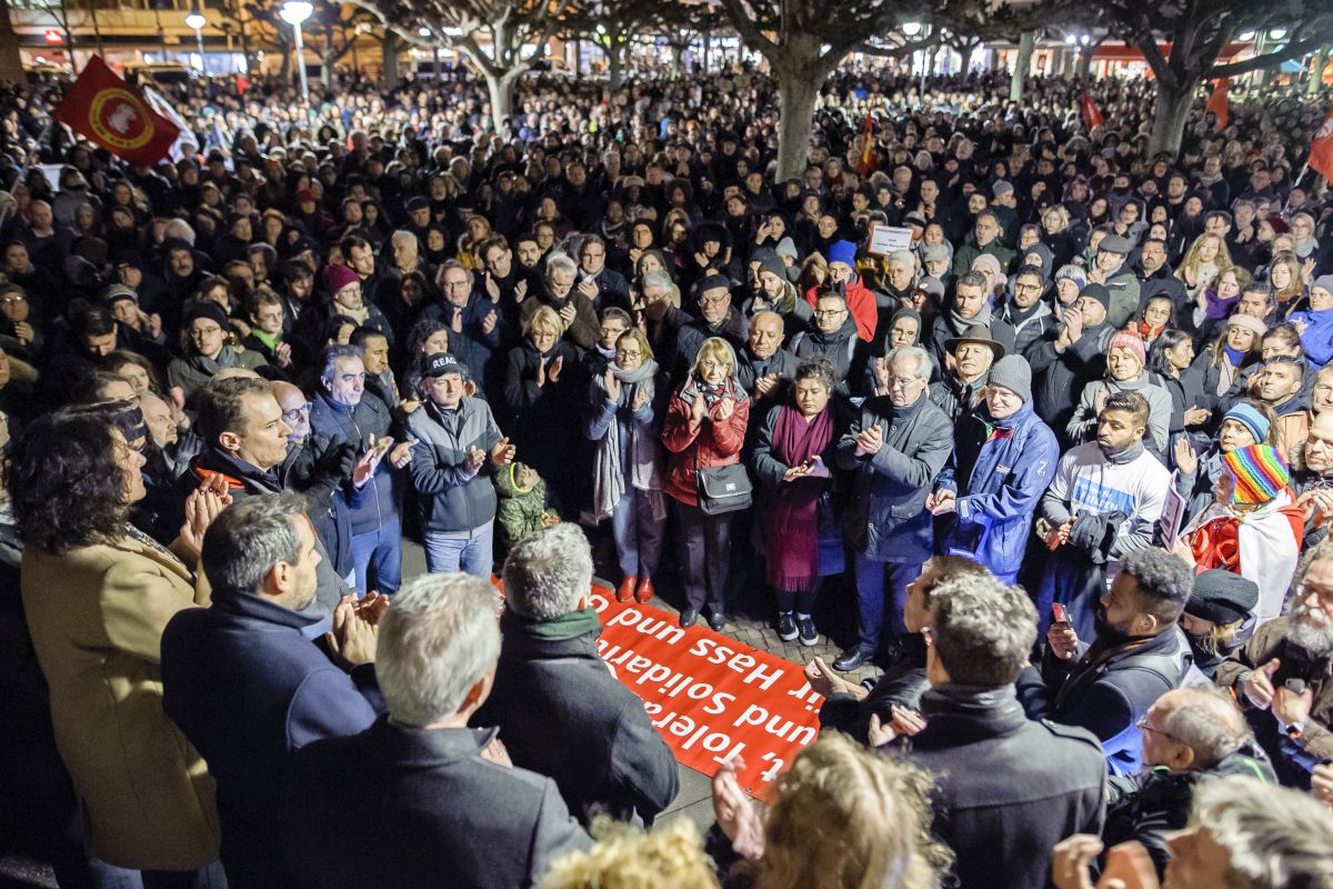 Zeci de manifestații în Germania, după atacul extremist care a ucis nouă oameni în Hanau