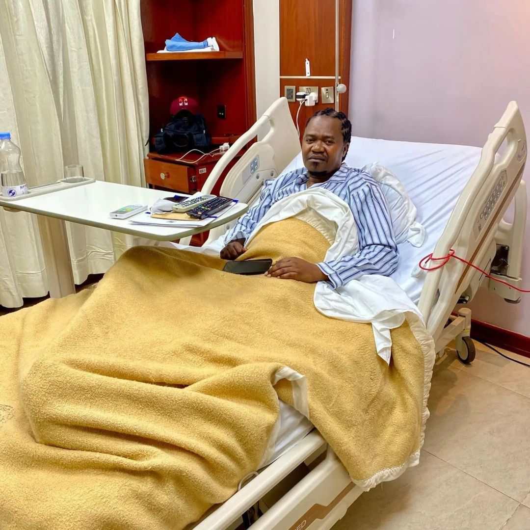 Fans express concern over Jua Cali's health as singer is hospitalised