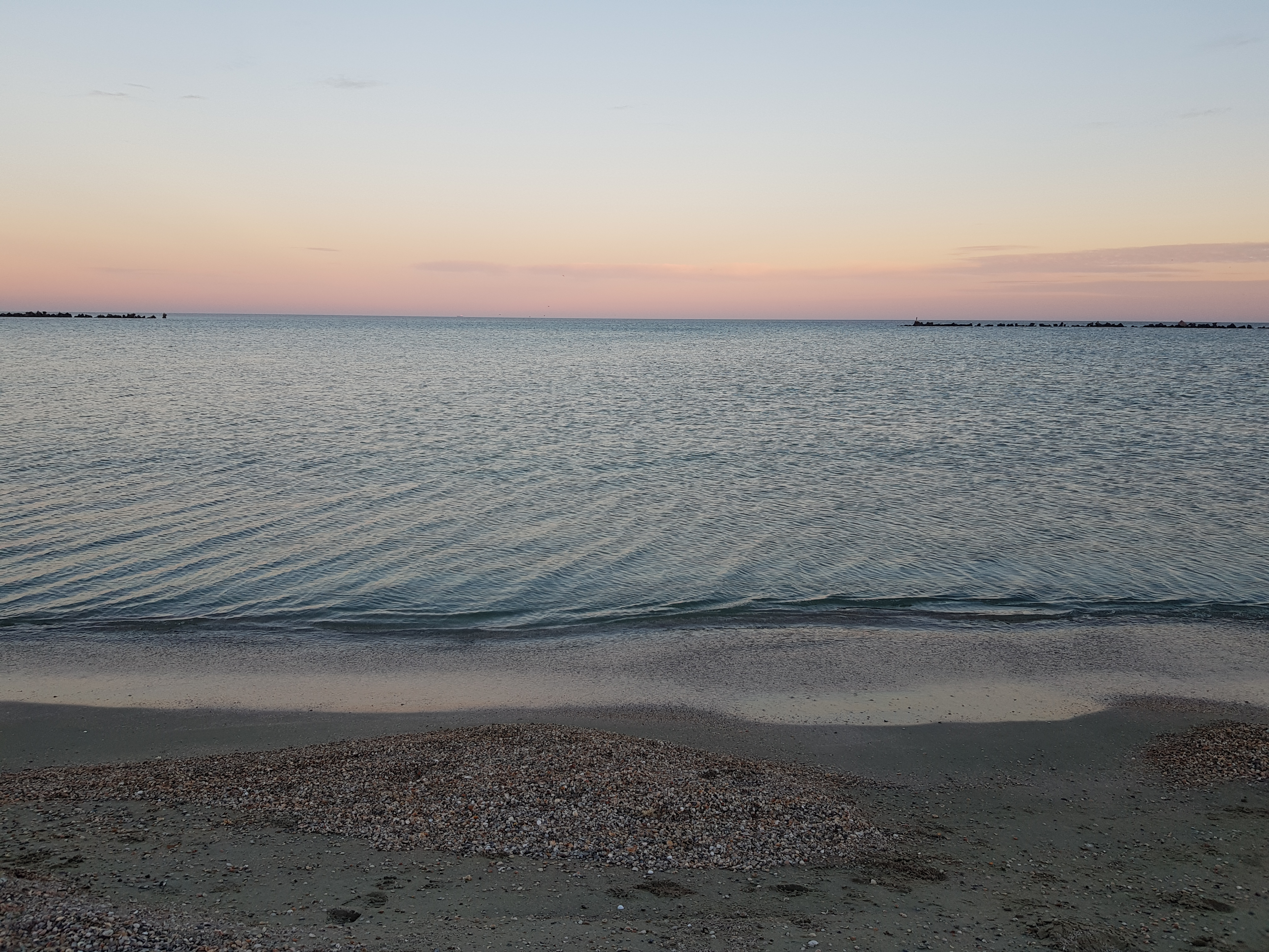 FOTOREPORTAJ Cum arată stațiunea Mamaia iarna: marea liniștii și plaja pescărușilor
