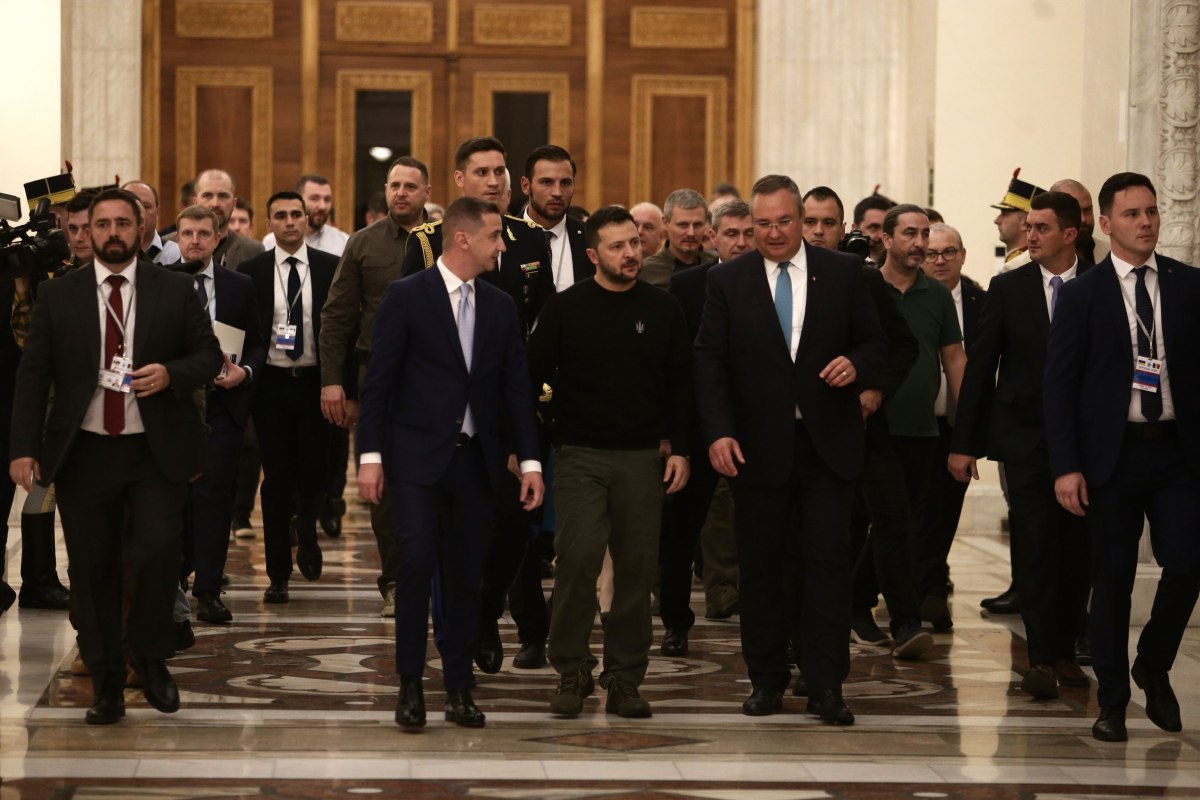 Zelenski, vizită în România. Președintele ucrainean a mers la Cotroceni, la Parlament și la Guvern