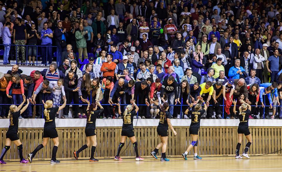 Dunărea Brăila învinge campioana Europei, în fața unei săli arhipline! Bombă în Liga Națională feminină de handbal / FOTO