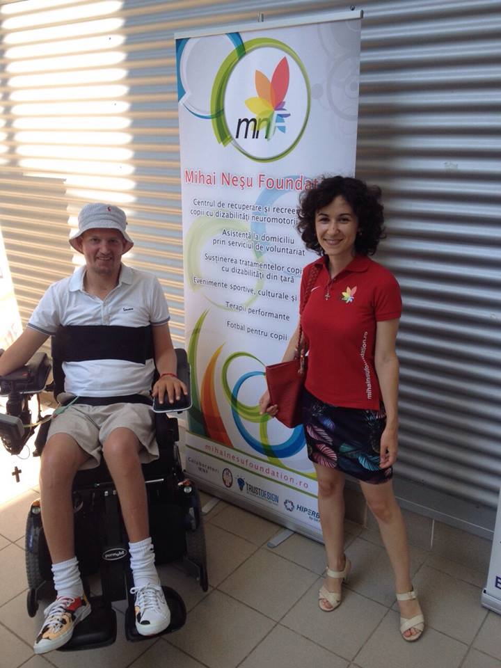 Mihai Neșu le-a dat o veste mare părinților care au copii cu afecțiuni neuromotorii / GALERIE FOTO