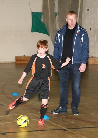 GALERIE FOTO /  Un copil de 9 ani a aplicat pentru postul de manager la Bolton Wanderers
