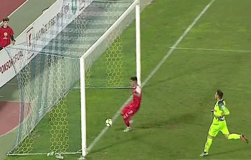 Prima reacție a fotbalistului Valentin Gheorghe, după prostia făcută în finalul meciului U Cluj - Astra Giurgiu: "Nu mi-am dat seama că sunt în ofsaid"