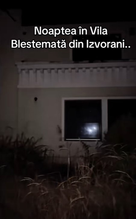 Imagini din prezent cu vila din Izvorani a lui Irinel Columbeanu. Palatul a ajuns o ruină