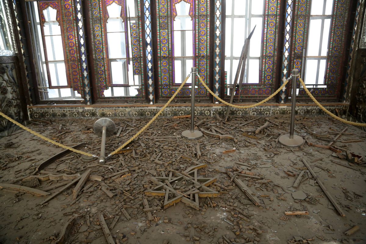 Palatul Golestan din Teheran, fostă reședință regală, devastat de o explozie în urma unor atacuri aeriene americano-israeliene