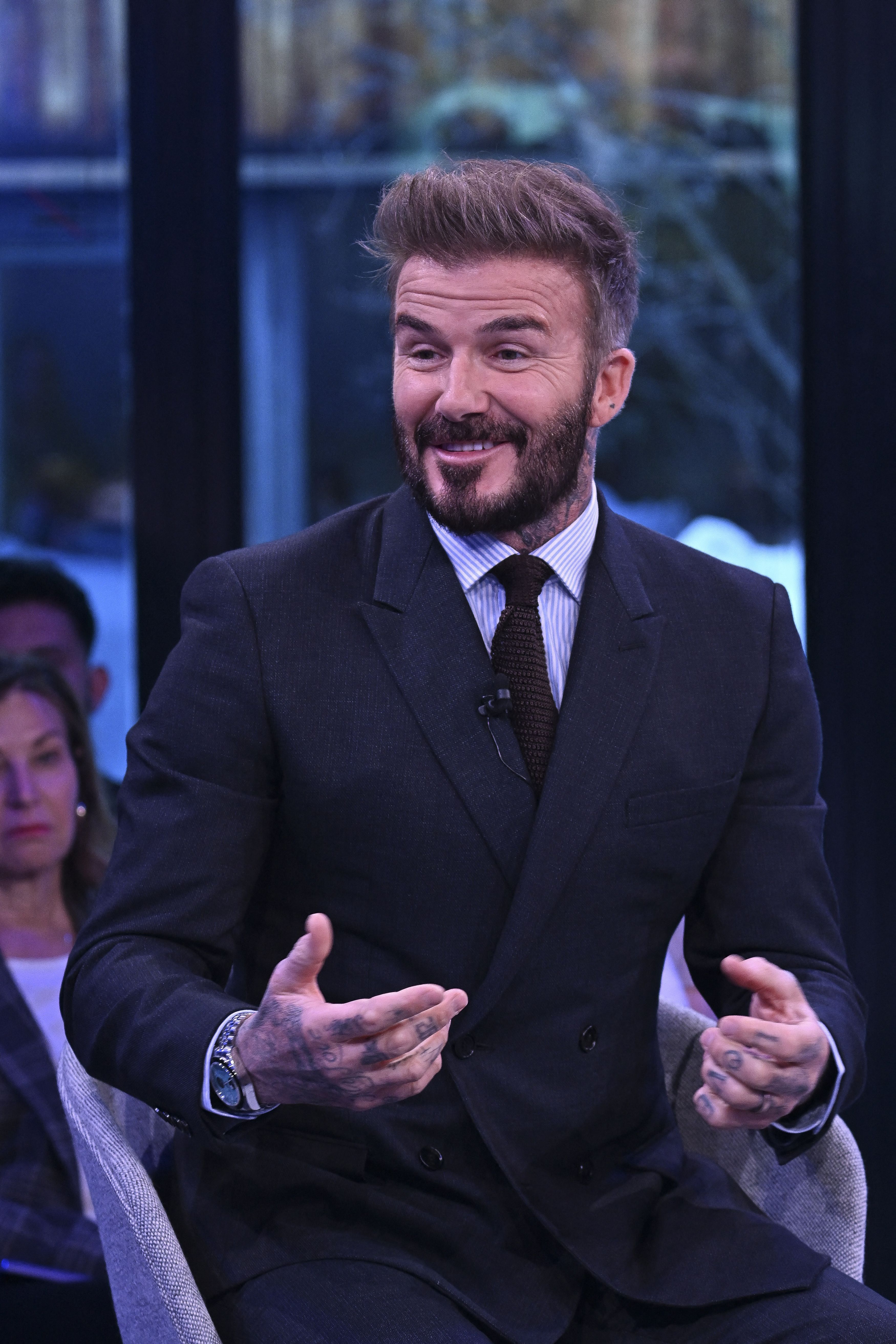 Reacția lui David Beckham când l-a văzut pe Robert Lewandowski la bustul gol. Comentariul lui a primit mii de like-uri