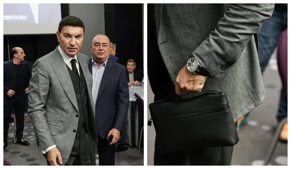 Cristi Borcea, apariție fabuloasă la evenimentul de lansare a candidaturii lui Gigi Nețoiu, pentru Primăria Capitalei. A purtat un ceas de peste 100.000 de euro