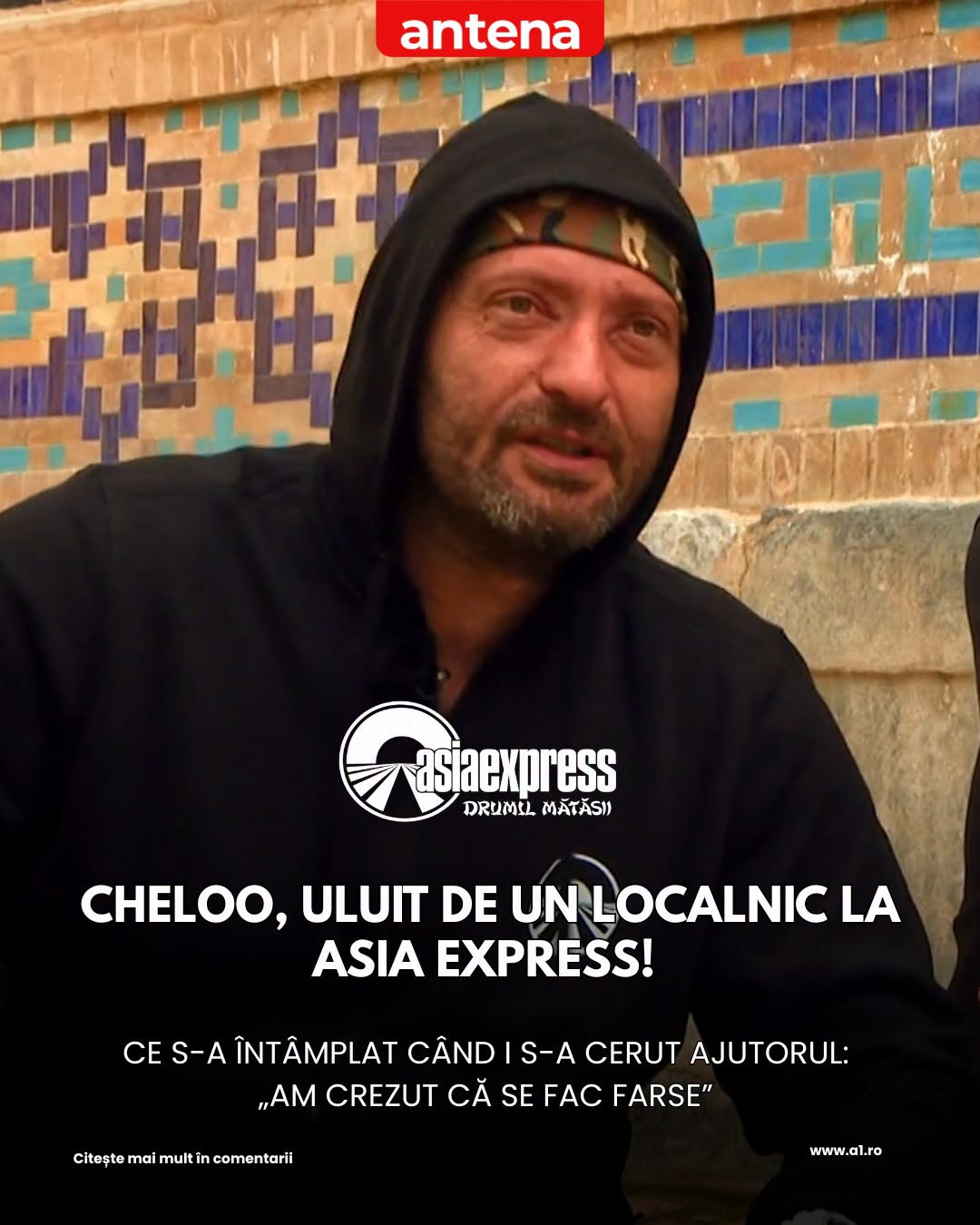 Cheloo a mers la „Asia Express” fără să știe regulamentul. „După vreo două săptămâni l-am învățat”
