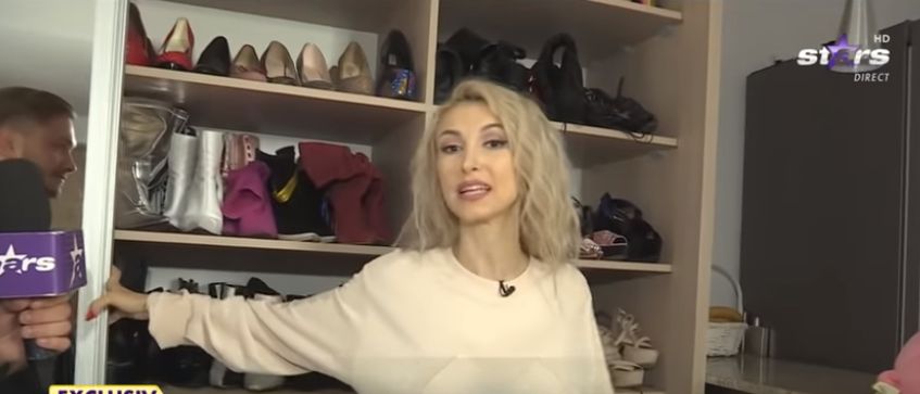 Cum arată dressing-ul Andreei Bălan. "Nu sunt foarte scumpi, pentru că eu sunt o zgârcită" | FOTO