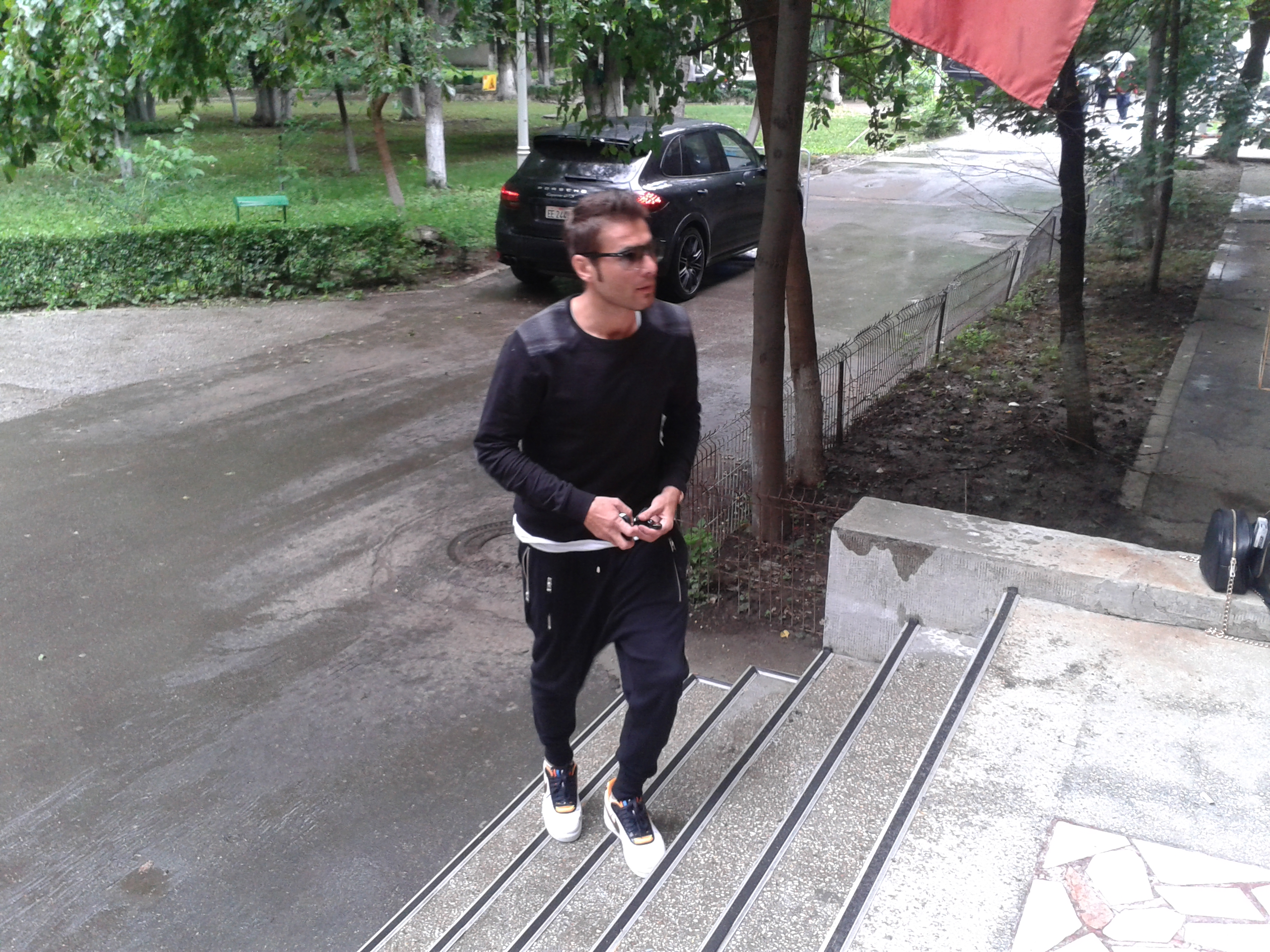 FOTO / ”Lupii” și-au testat inima, starul Adi Mutu a venit cu o super-mașină