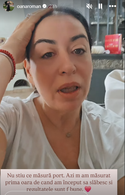 Transformarea uimitoare a Oanei Roman. Câți centimetri a ajuns să măsoare la talie și bust