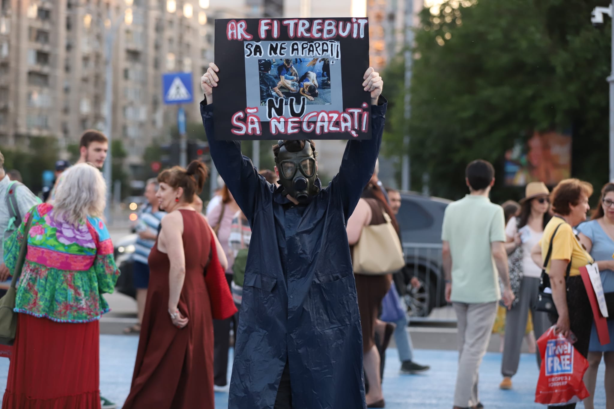 Protest în Piața Victoriei, la 8 ani de la violențele din 10 august 2018: „Ne-au gazat, i-ați achitat!”