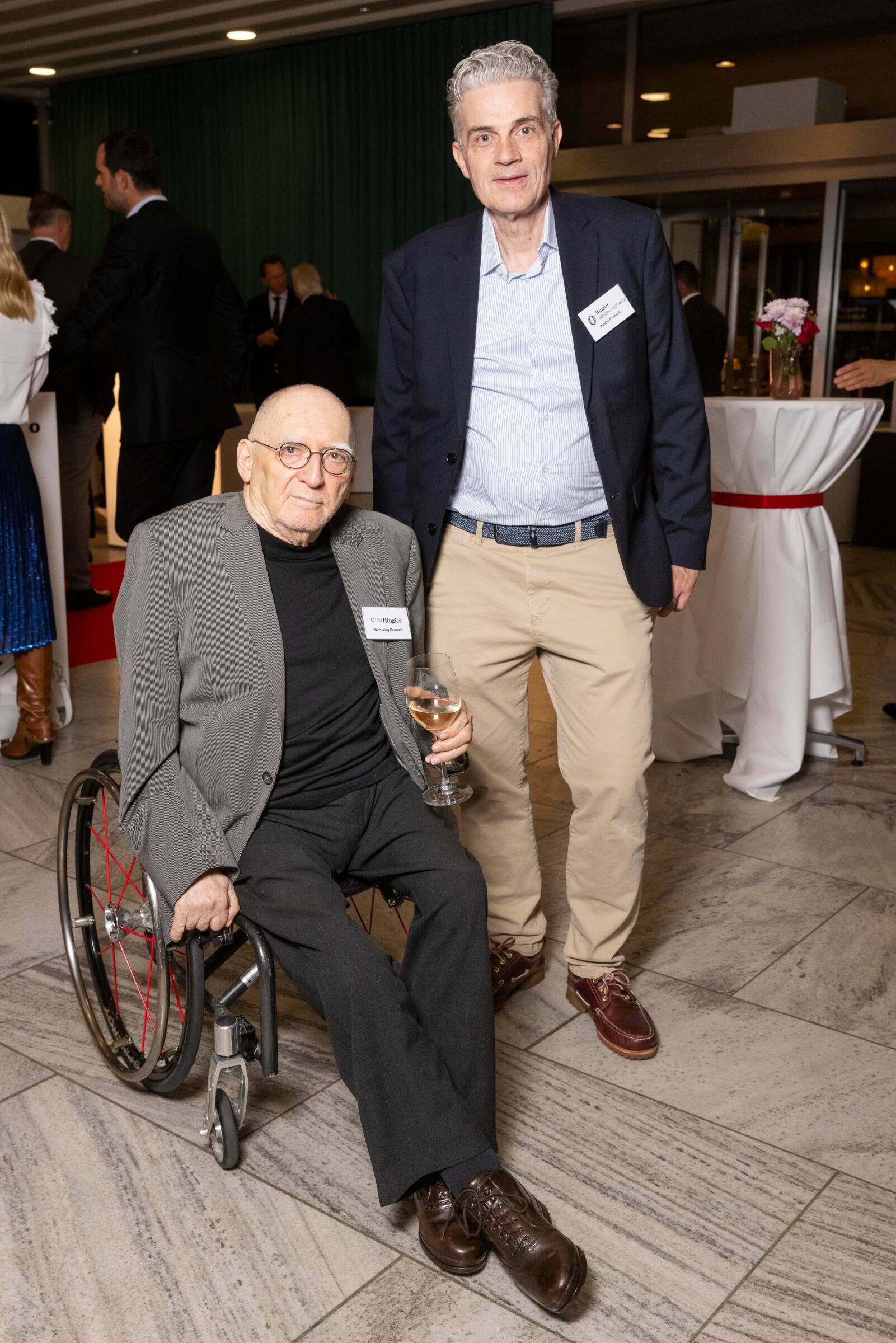 v.l. Hans JÃ¼rg Deutsch, AndrÃ© Frensch