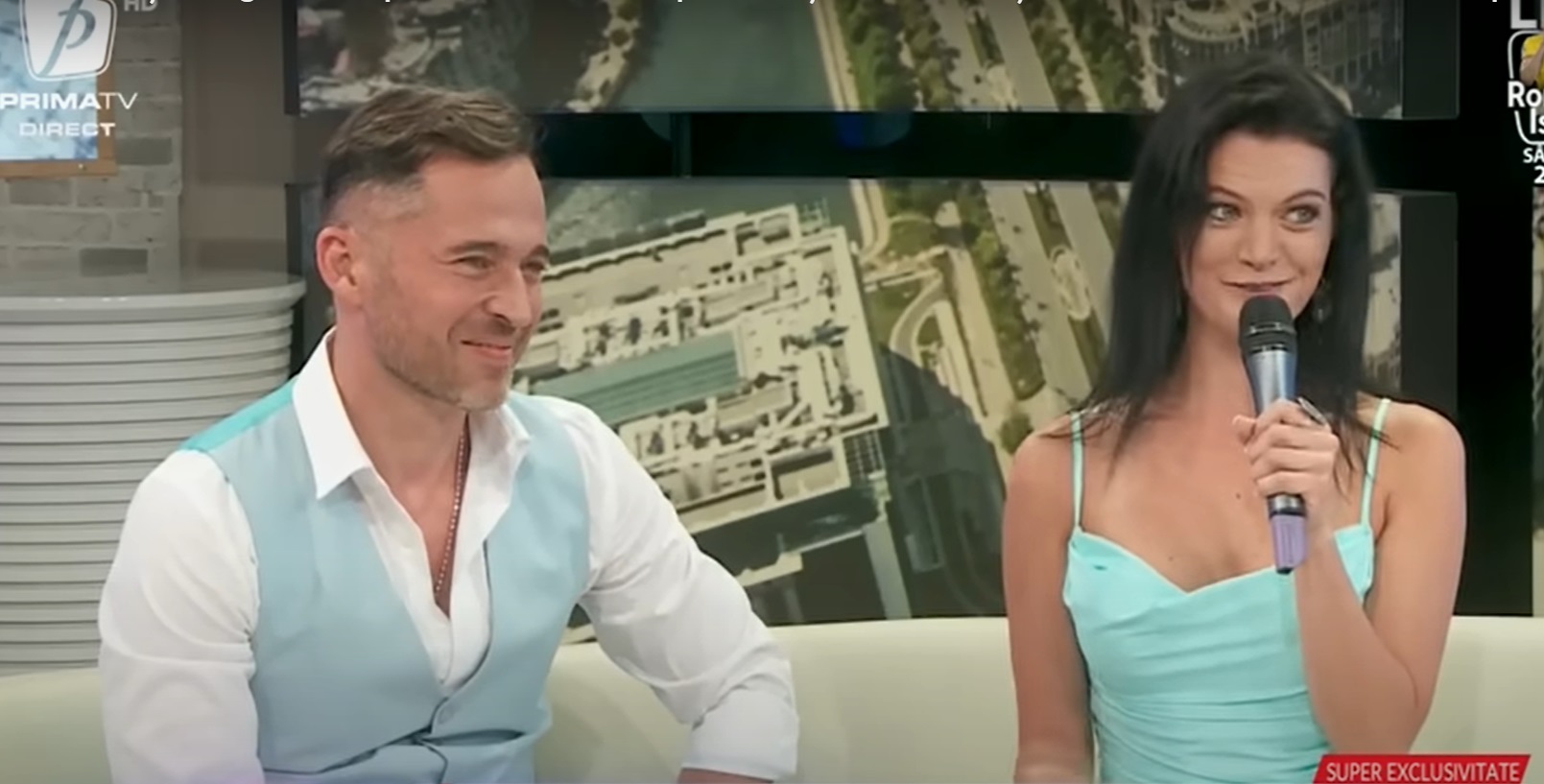 Dinu Maxer și noua iubită, dans pasional în direct, la TV. Magdalena Chihaia a recunoscut: „Mie mi-a plăcut de el de la început”
