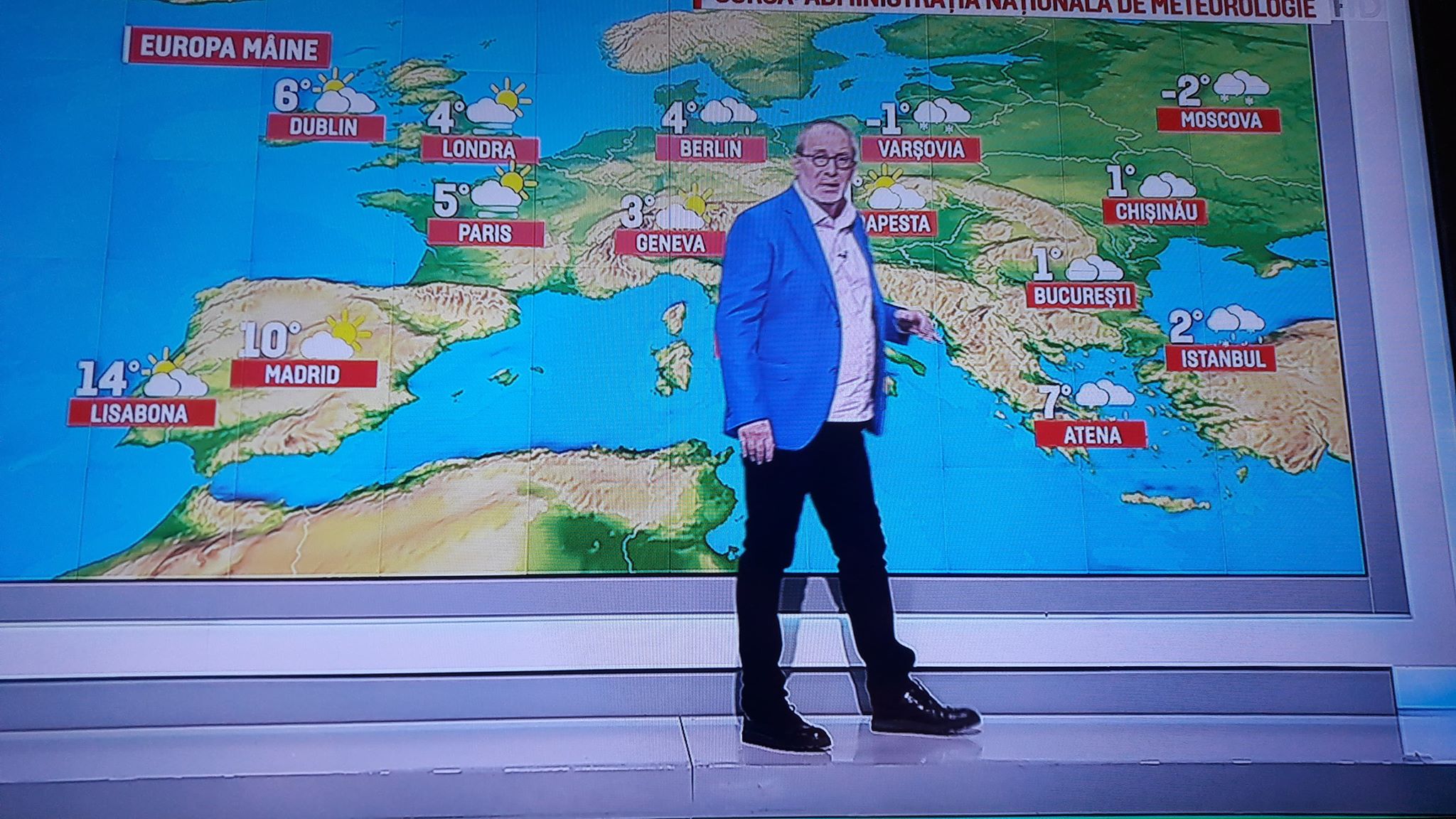 Florin Busuioc s-a întors la TV, după infarctul care i-a pus viața în pericol! Primele imagini cu îndrăgitul prezentator la „Vremea”