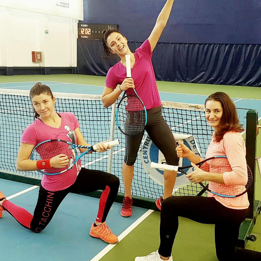 Niculescu, Dulgheru, Cristian și Tecău s-au dat în spectacol la Centrul Național de Tenis / GALERIE FOTO