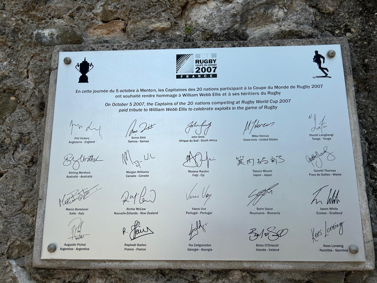 Unde este înmormântat inventatorul rugbyului: „L-am găsit din întâmplare”