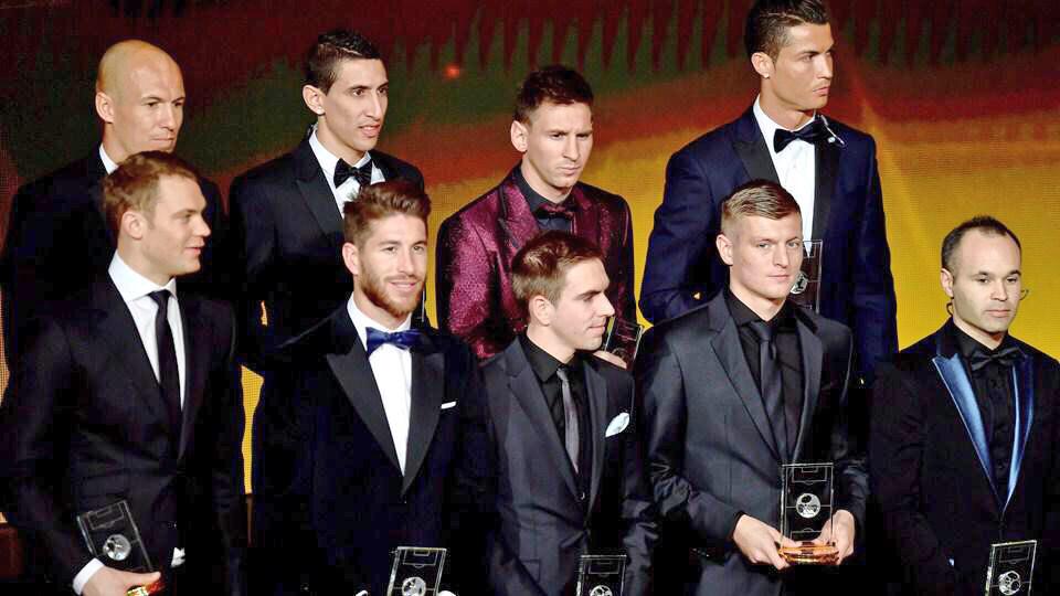 BALONUL DE AUR / FIFA l-a încoronat pe Ronaldo al III-lea / FOTO & VIDEO