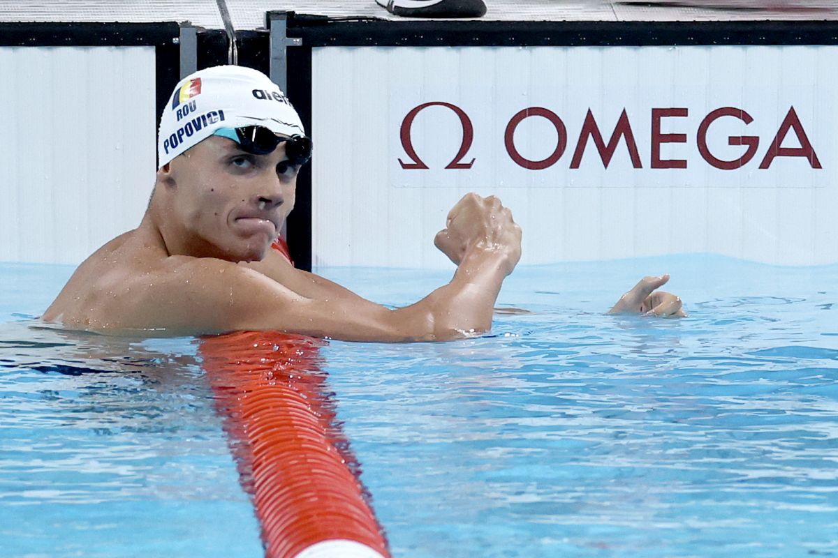 Cine transmite la TV finala lui David Popovici. La ce oră începe proba de 200 m liber de la Campionatele Europene de Natație Paris 2026