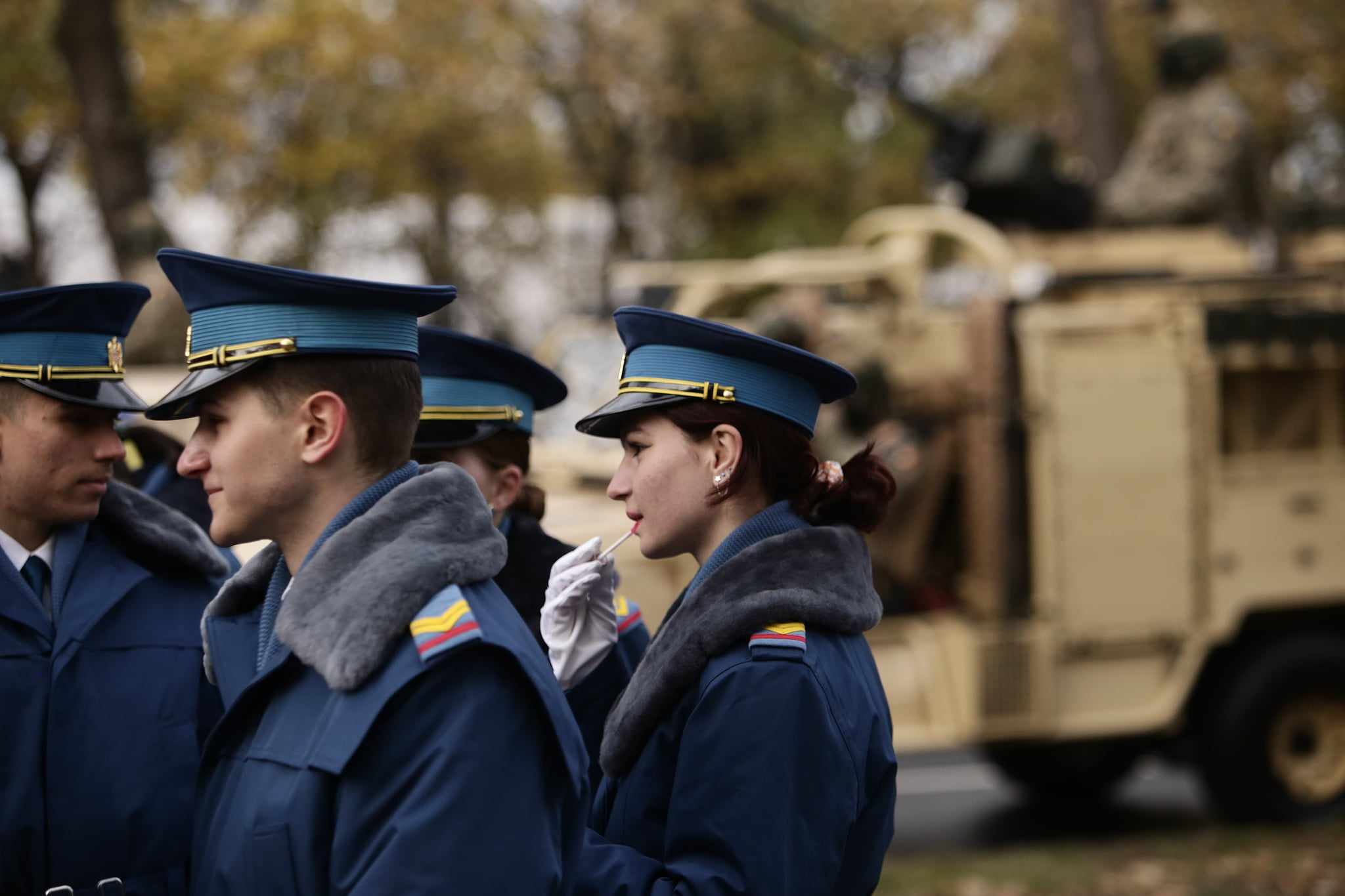 Restricțiile de circulație au aglomerat centrul Bucureștiului, din cauza repetiţiilor pentru parada militară de Ziua Națională