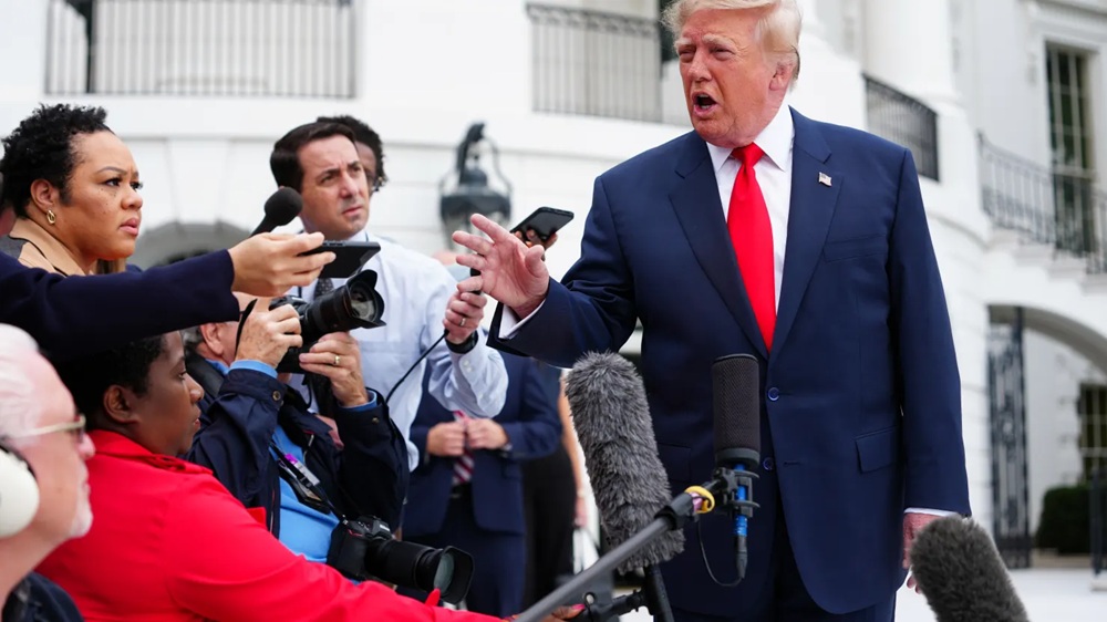 Trump says world’s most powerful military may join Saudi Arabia’s war against Iran-backed Houthis as Egypt condemns deadly Riyadh airport strike