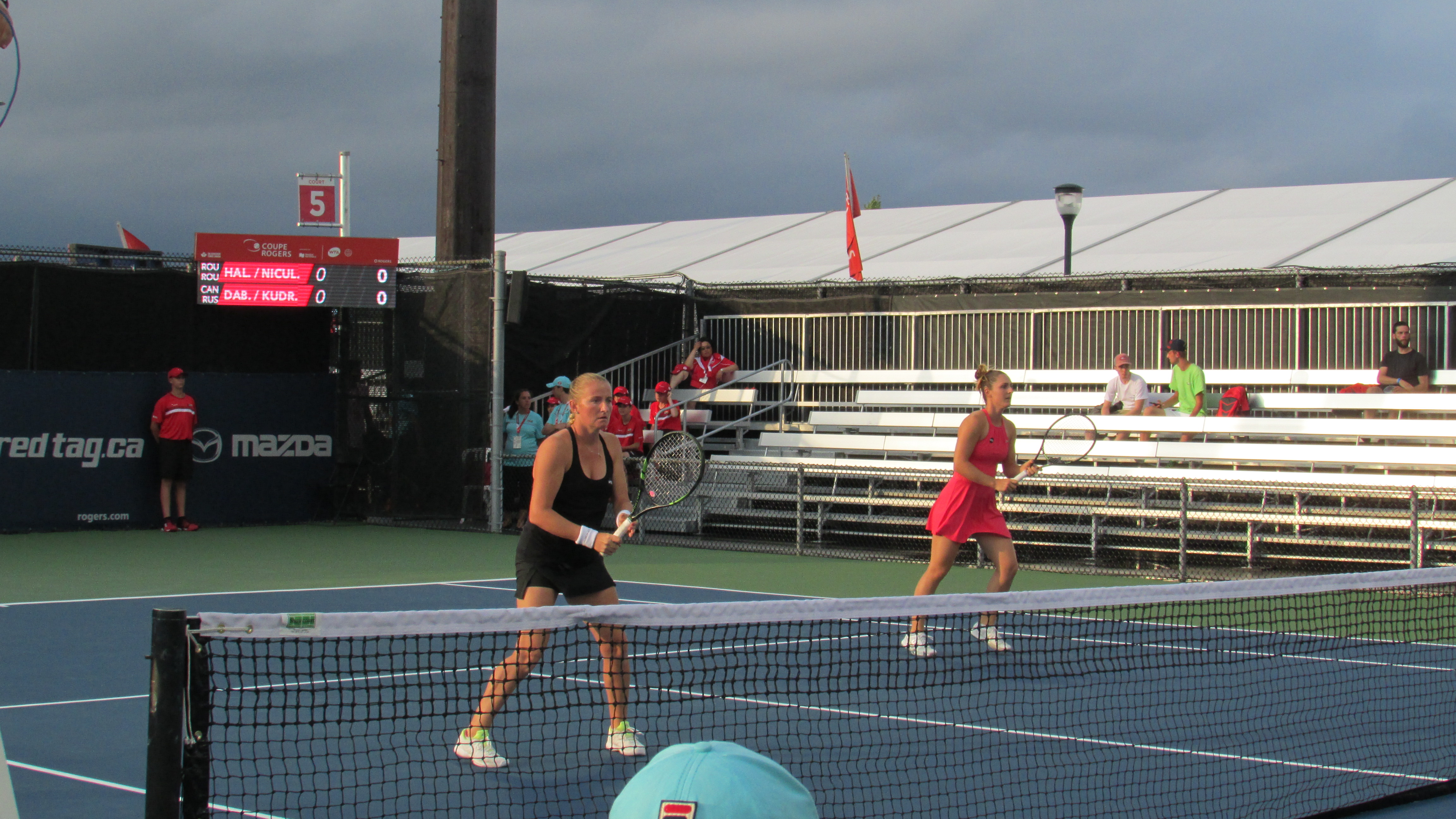 Tenis. Halep și Niculescu au jucat în anonimat, la Rogers Cup  / GALERIE FOTO EXCLUSIVĂ & VIDEO