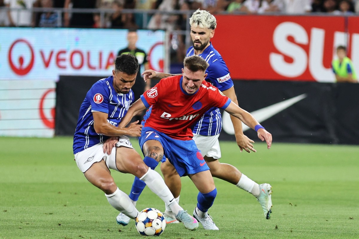 FCSB a pierdut acasă cu Farul Constanța, după ce a primit gol în minutul 10 al prelungirilor. Campioana a terminat în 10 oameni