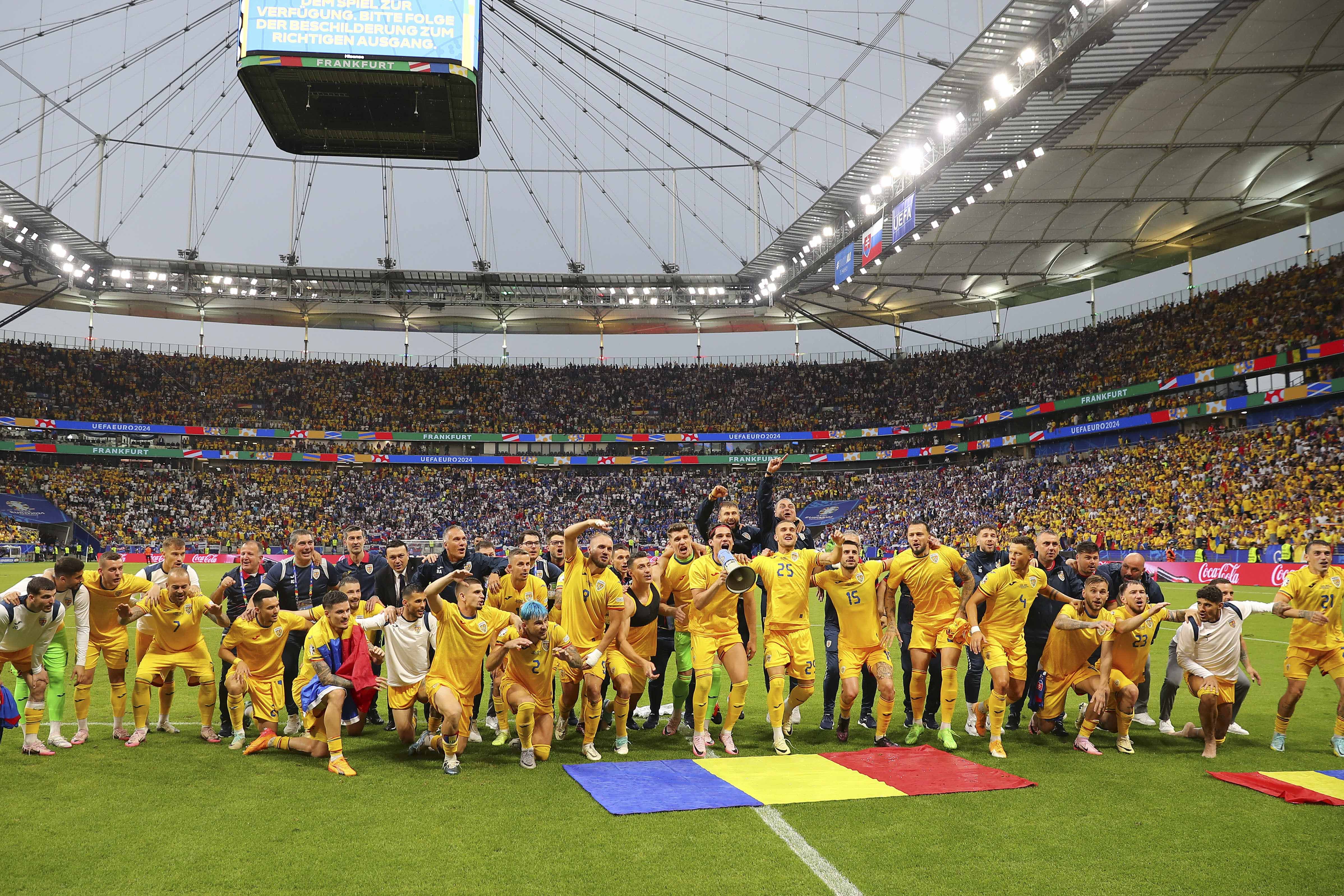 România - Slovacia 1-1 și „tricolorii” s-au calificat în „optimile” Euro 2024. Răzvan Marin a marcat din penalty, Florin Niță a securizat poarta