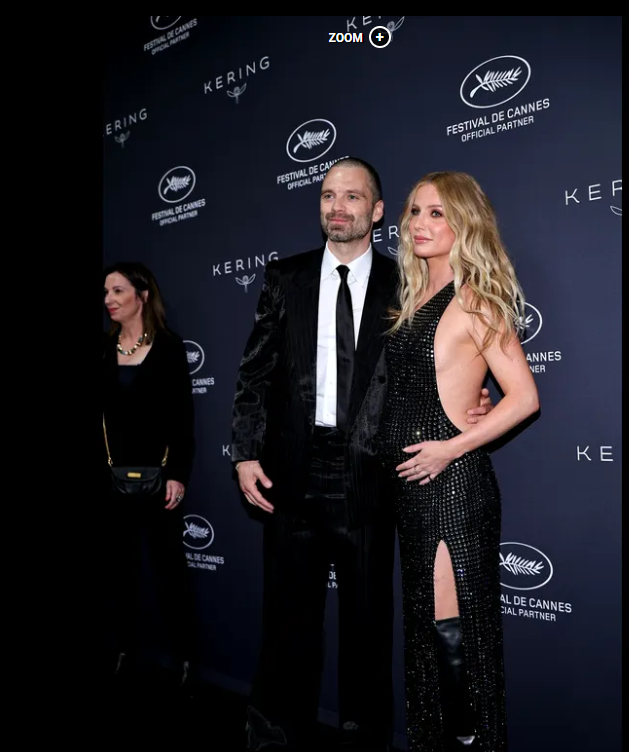 Sebastian Stan și Annabelle Wallis, în centrul atenției la Cannes 2026. Actrița și-a etalat mândră sarcina avansată. „Vreau să fiu un tată bun”