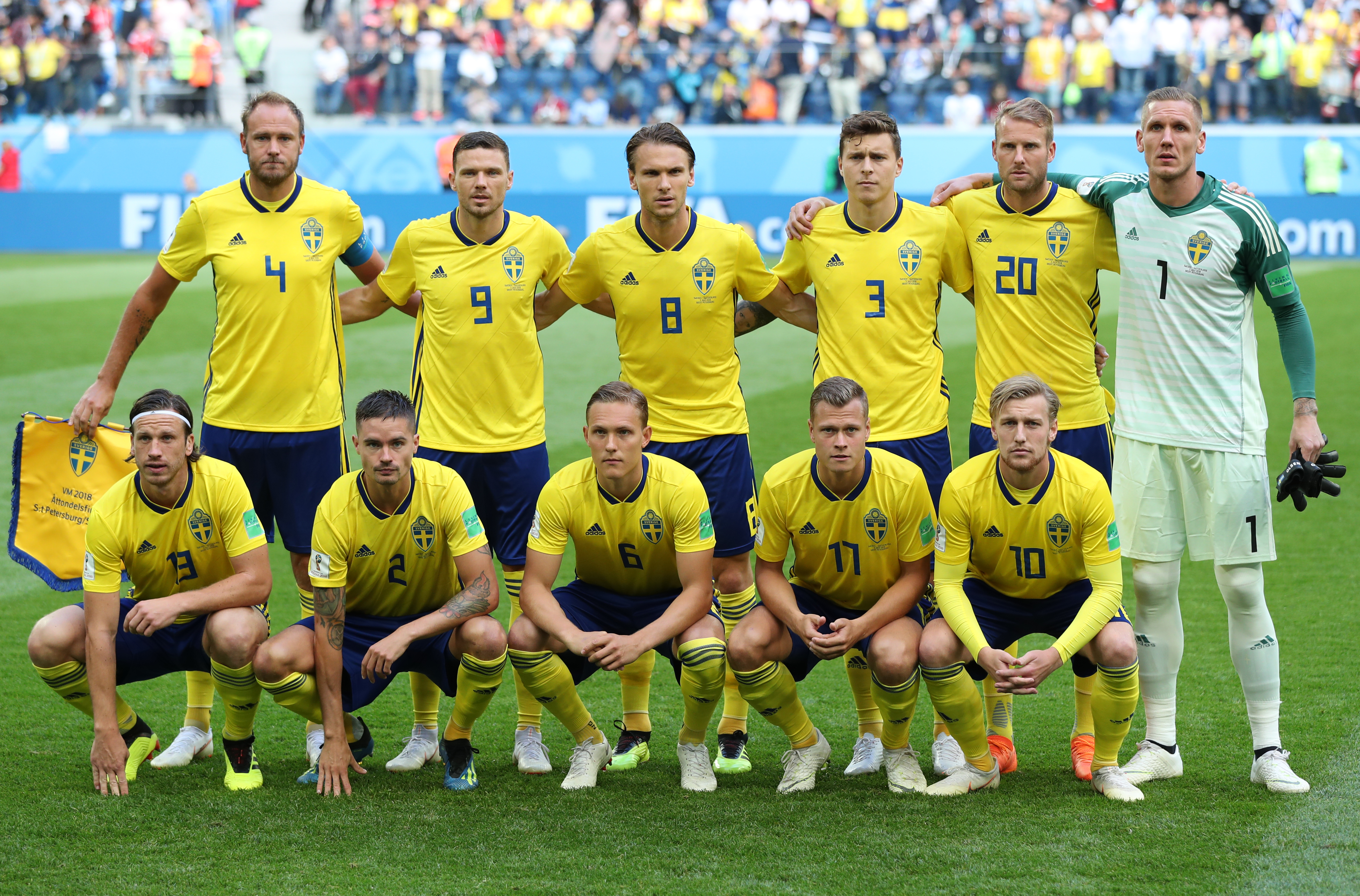 Suedia - Elveția 1-0, în optimile Campionatului Mondial de fotbal Rusia 2018. Eroul Forsberg. Cifră istorică de fani / GALERIE FOTO