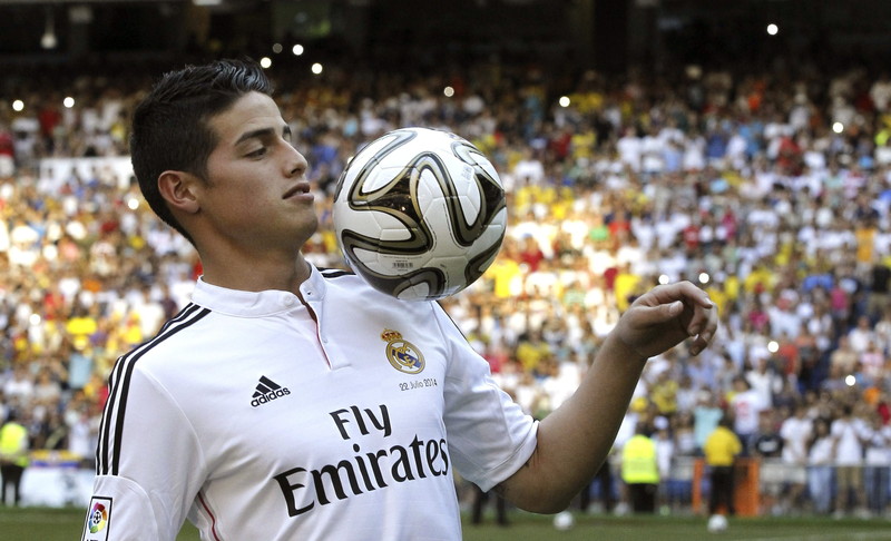 FOTO&VIDEO / James Rodriguez a fost prezentat de Real Madrid