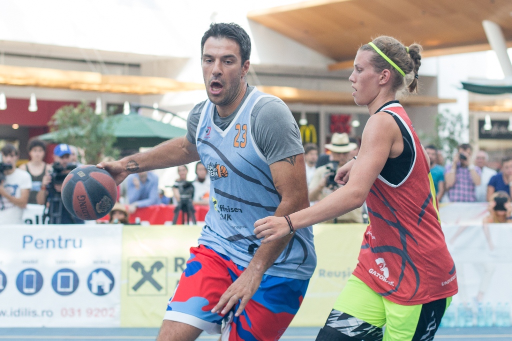 Spectacol unic 3x3 cu Angel Santana, Cătălin Burlacu și campionii de la Asesoft Ploiești