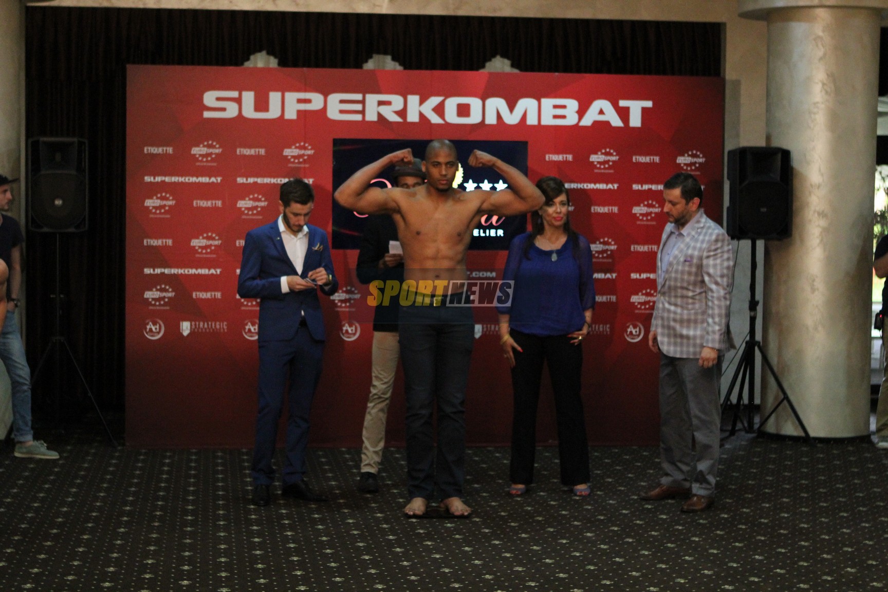 VIDEO / D'Angelo Marshall, pregătit pentru Superkombat Constanța