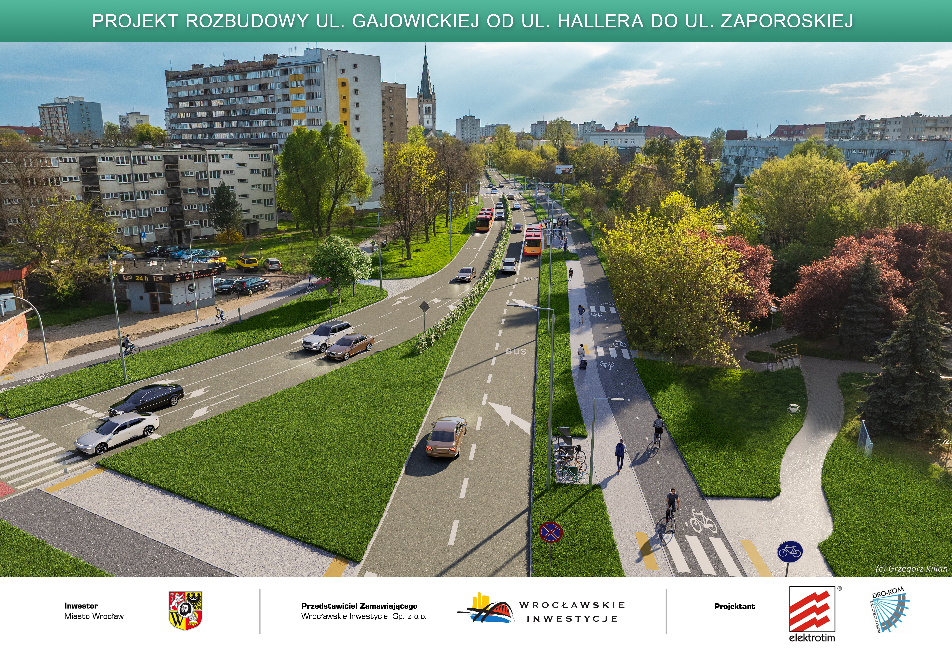 Nowa Gajowicka nabiera kształtów