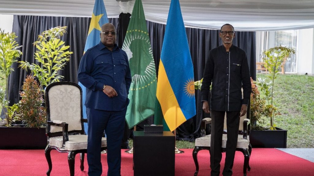 Rwanda has been accused of backing the M23 rebel forces, while Kigali maintains that the DRC is collaborating with armed groups hostile to Rwanda’s national security
