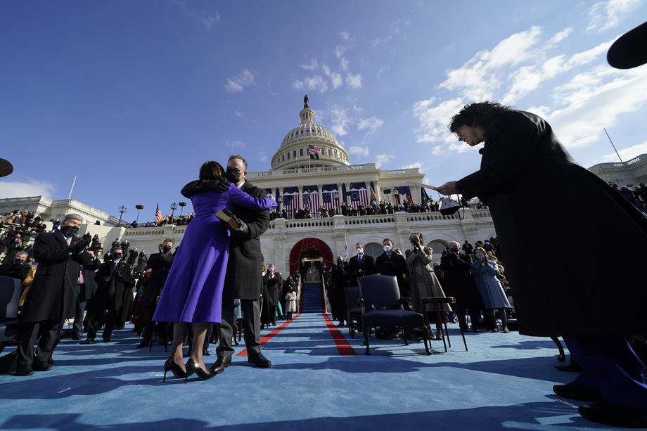 Ziua inaugurării lui Joe Biden la Casa Albă, în imagini