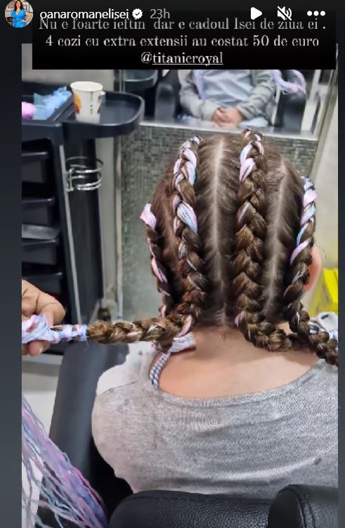 Cadoul pe care Oana Roman i l-a făcut fiicei sale de ziua ei. Isabela a împlinit 9 ani: „Nu e foarte ieftin”