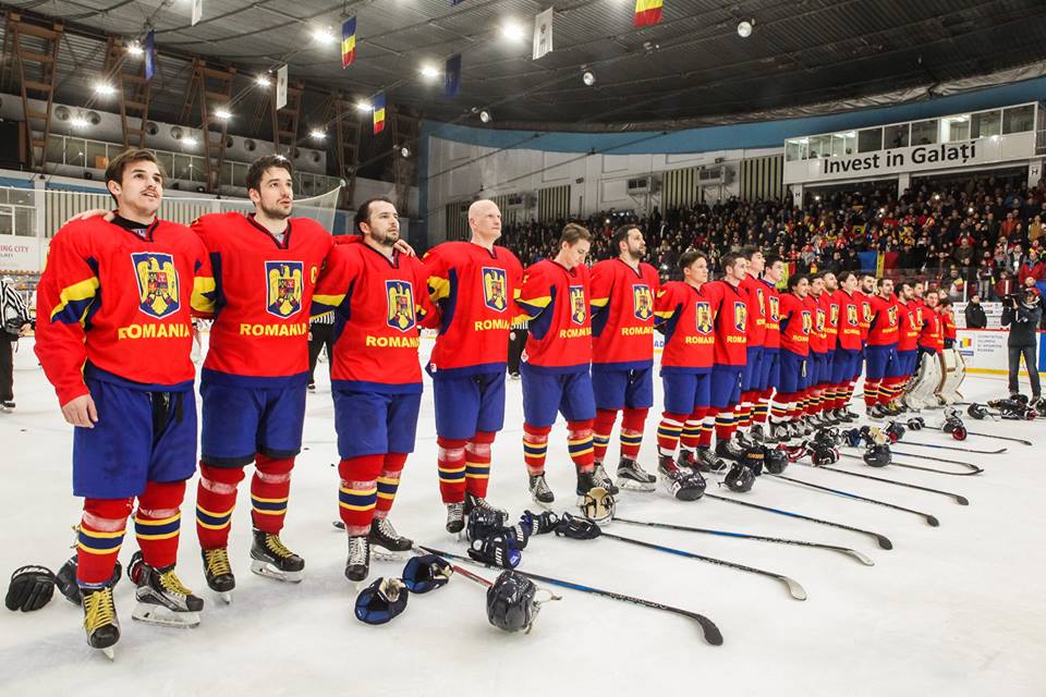 România a învins Spania și s-a calificat la Campionatul Mondial, Divizia I