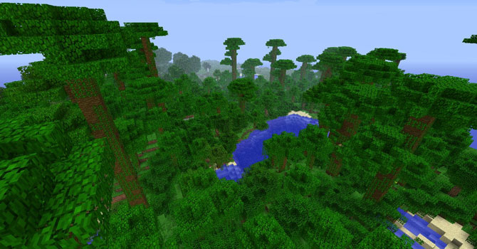 Minecraft - poradnik - najlepsze biomy - tajniki Minecrafta