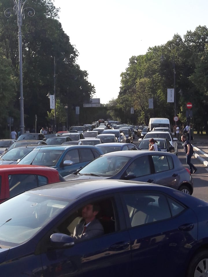 UPDATE. Protest în Piața Victoriei față de adoptarea CPP. Oameni amendați și îmbrânceli cu jandarmii (Foto&Video)