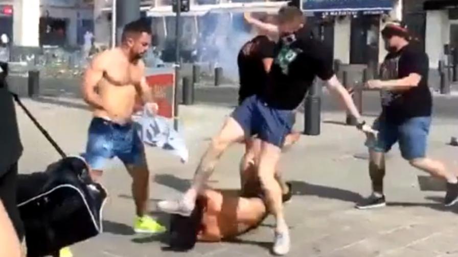 Euro 2016. Învinuită pentru masacrul de la Marsilia, UEFA amenință Anglia și Rusia cu excluderea! | Bilanțul bătăilor: un mort, 34 de răniți și 15 arestați