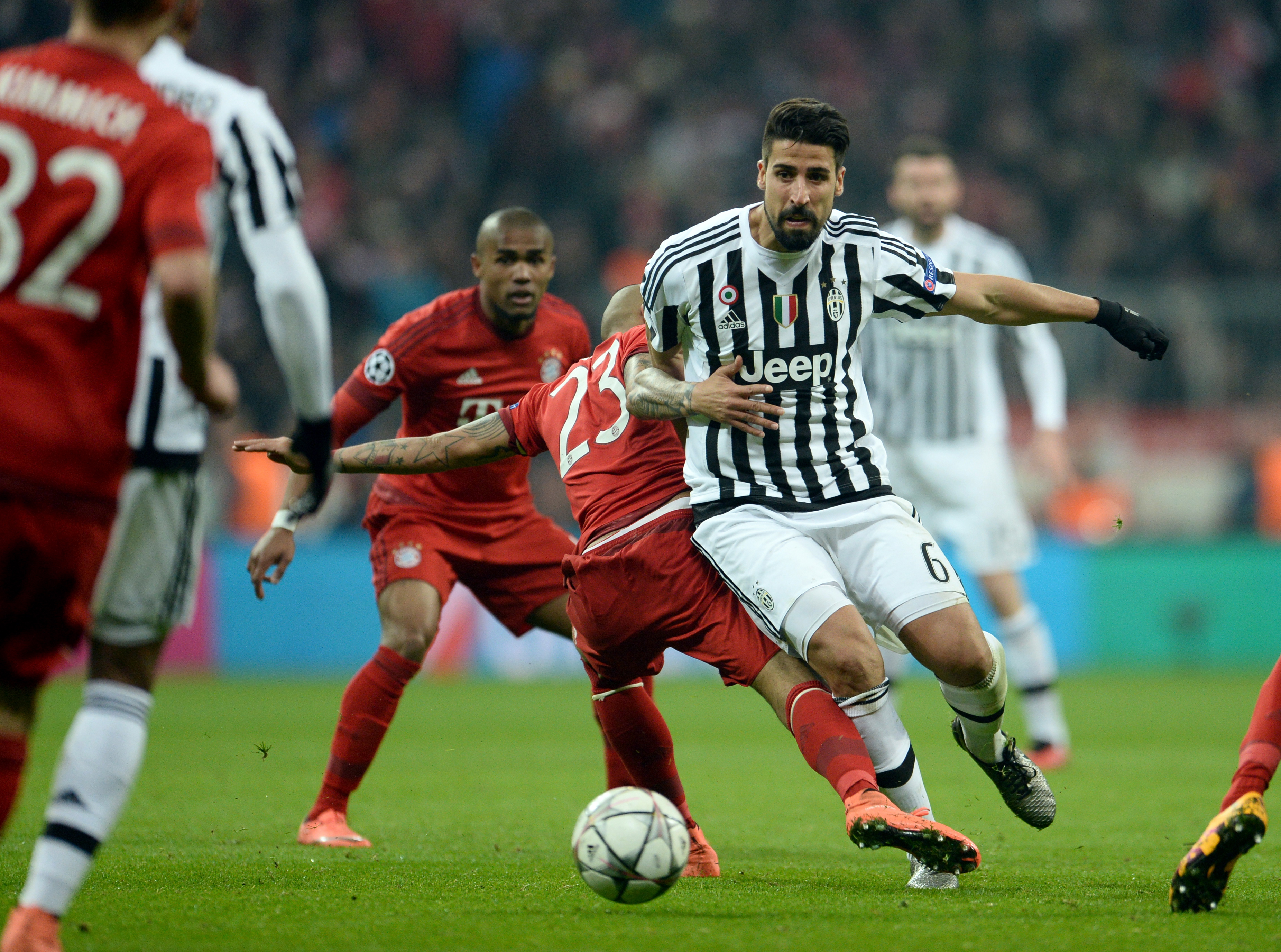 Liga Campionilor, optimi: Bayern - Juventus și Barcelona - Arsenal. ^Nebunie la Munchen. Tripleta MSN l-a ”îngropat” pe Wenger / FOTO&VIDEO