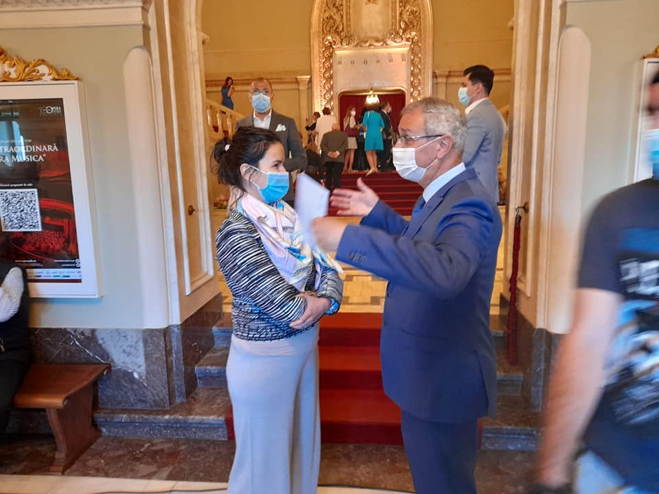 Imagini de la primul eveniment-pilot la care au putut participa doar persoane vaccinate