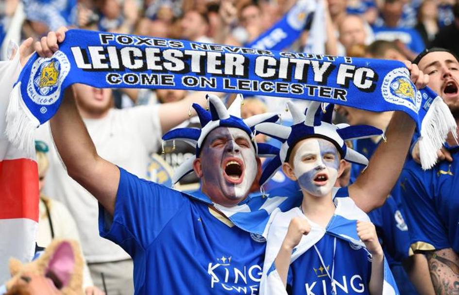 Ce party pe ”King Power Stadium”! Leicester a dat o petrecere pe cinste, la meciul cu Everton. Imagini de colecție / GALERIE FOTO & VIDEO