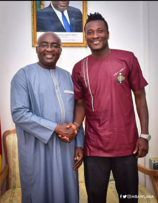 Asamoah Gyan: It will be an honour to be Bawumia’s running mate