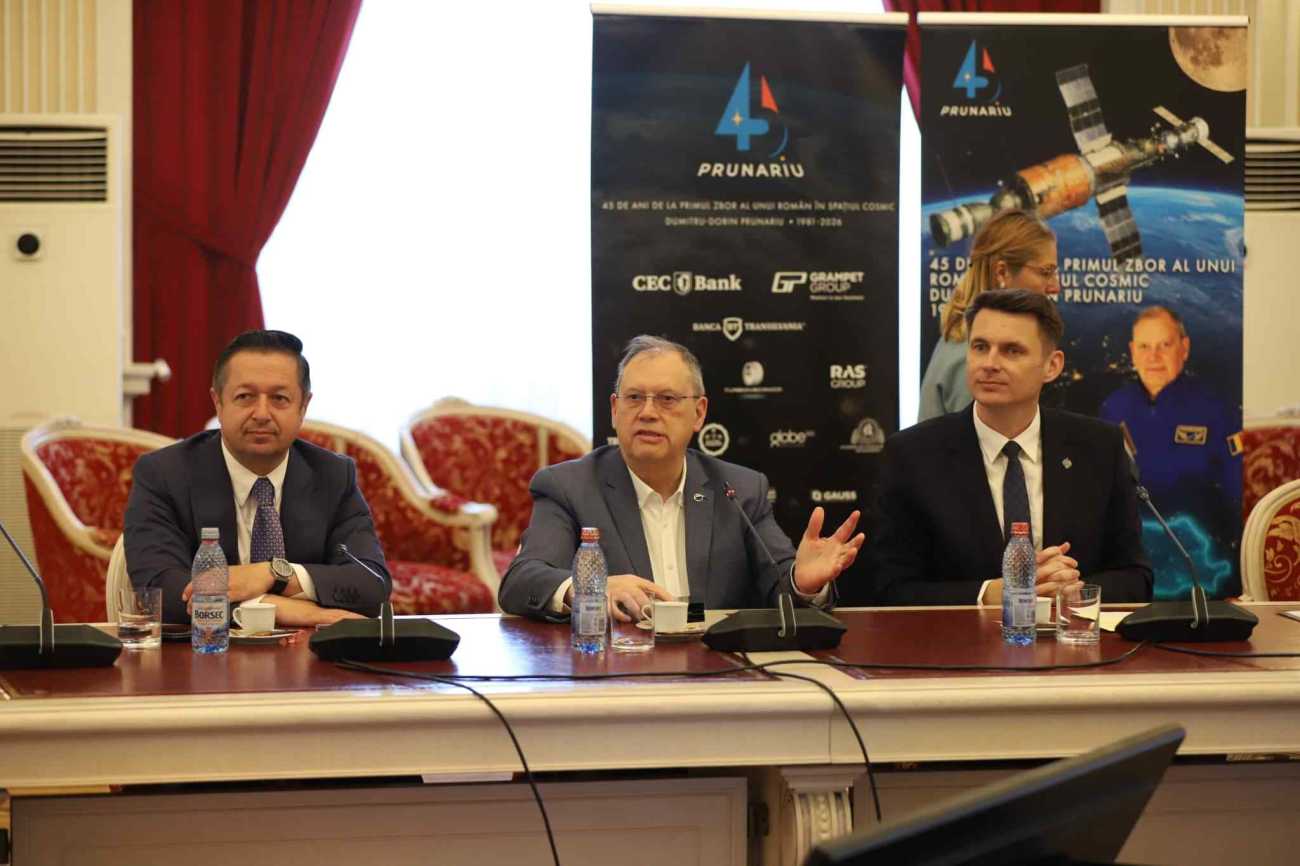 Dumitru Prunariu, singurul român care a zburat în Cosmos, aniversat în Senat după 45 de ani de la misiunea Soyuz 40