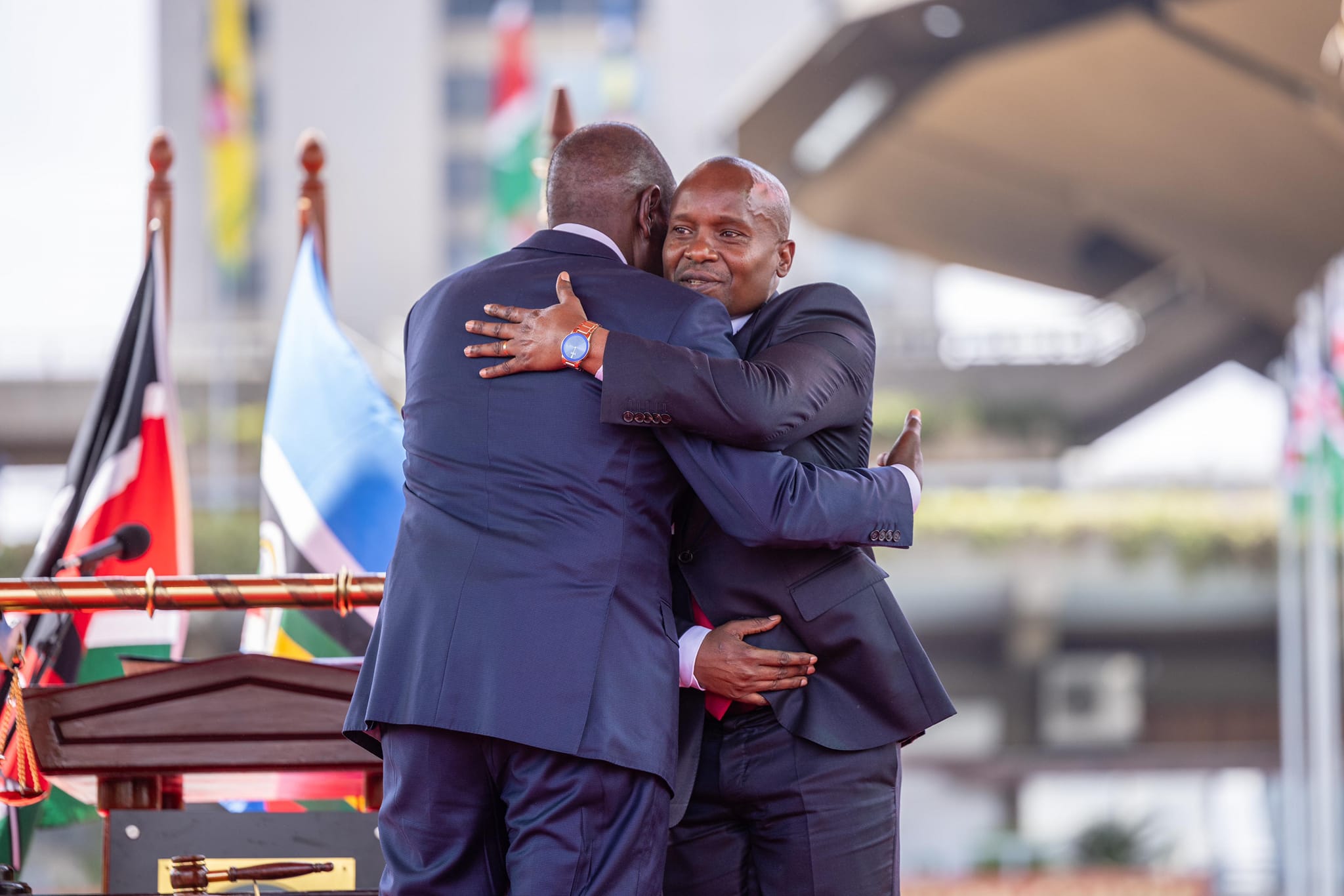 Swearing-in ceremony of Kenya's 3rd Deputy President Kithure Kindiki at KICC, Nairobi on November 1, 2024